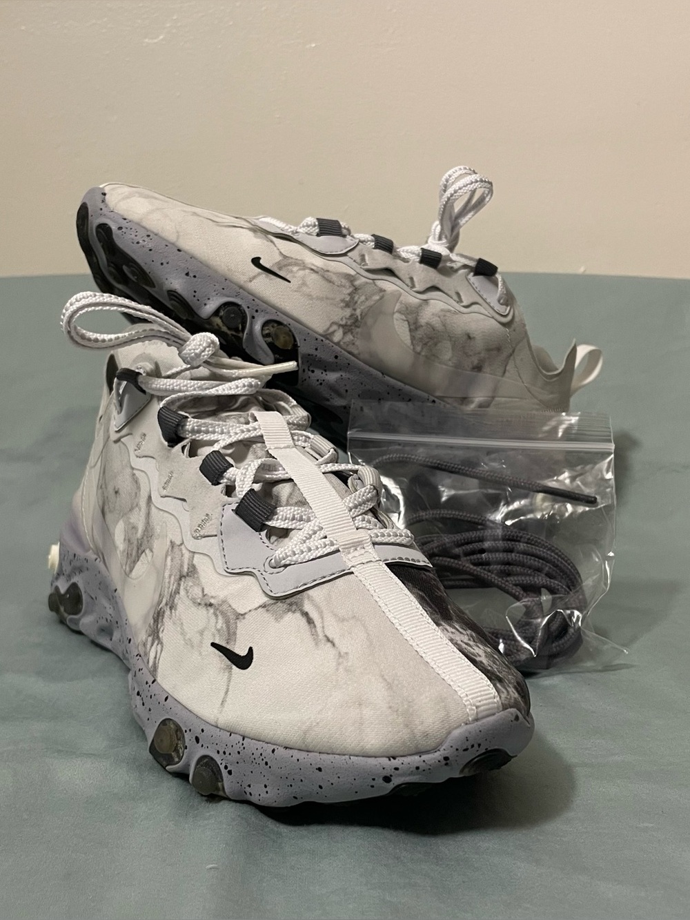 Kendrick Lamar x Nike React Element 55 Pure Platinum